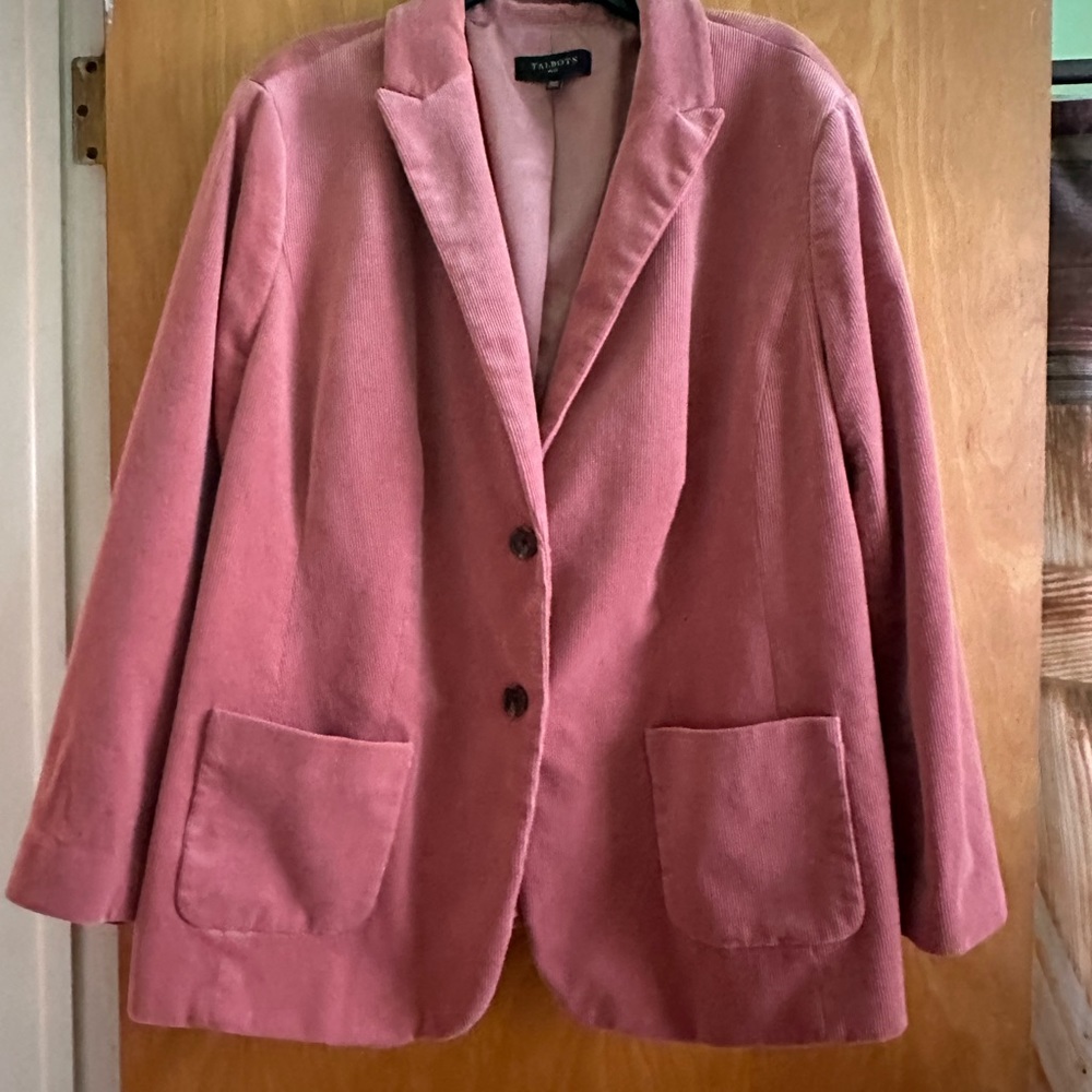 Talbots Corduroy blazer, like new